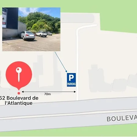 Duplex Parapluies De Cherbourg Netflix Parking Exterior photo